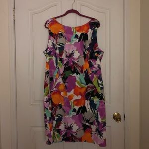 Fun and floral shift dress